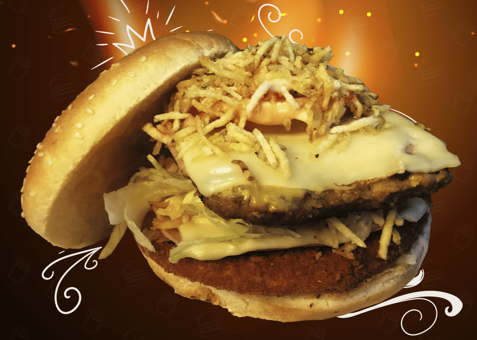 Hamburguesa Mixta Tradicional