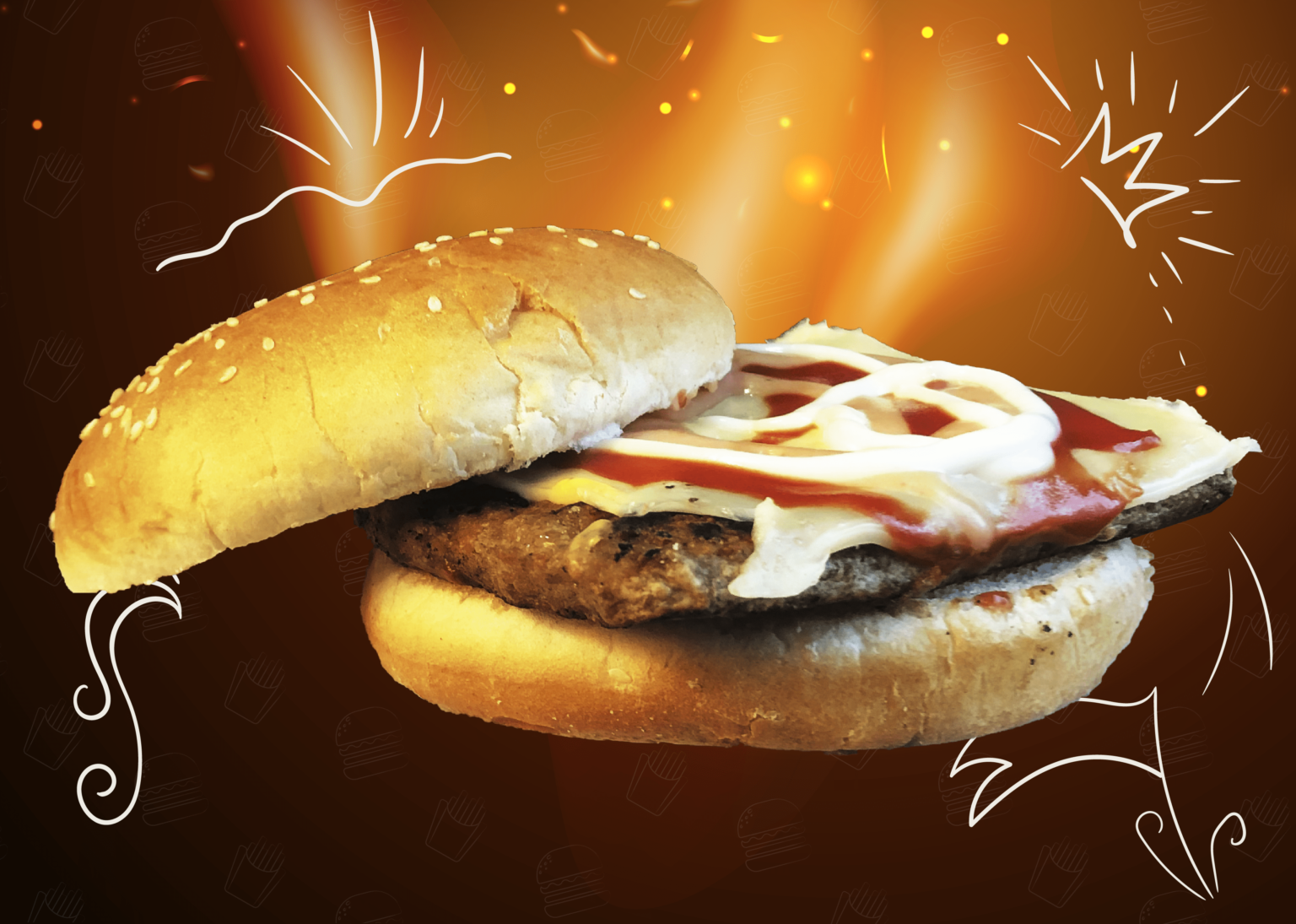 Hamburguesa Junior de Carne de Res