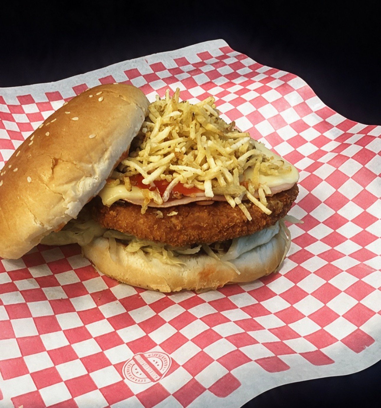Hamburguesa tradicional de Pollo